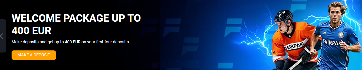 FairPari Sportsbook 2 Welcome bonus sport Fairpari 1